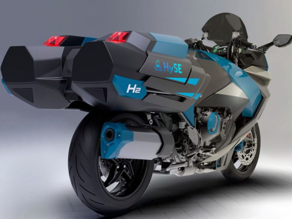 Kawasaki H2 HySe movida a hidrogênio